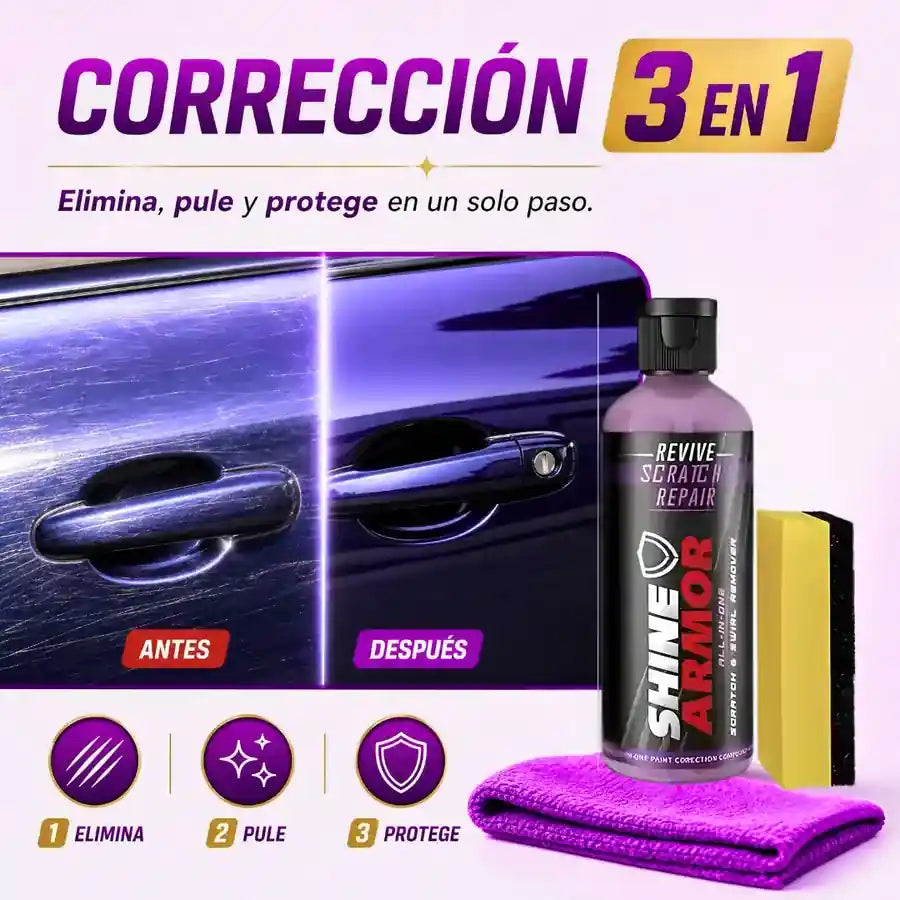 Kit Cerámico 3 en 1 — Shine Armor