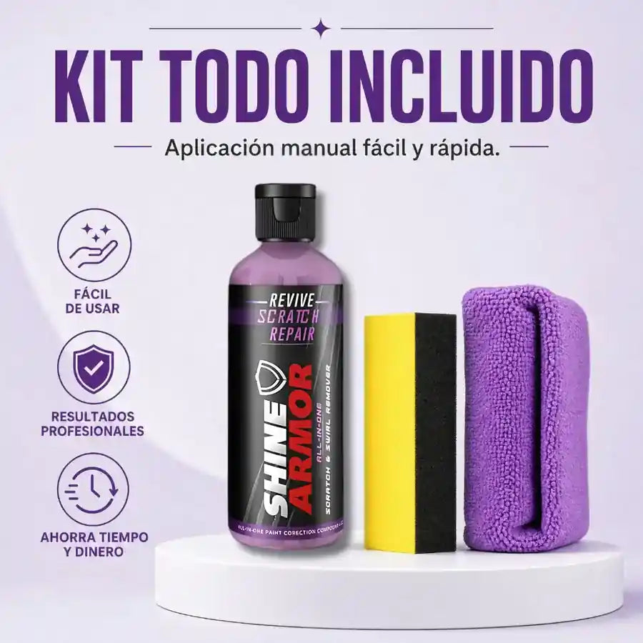 Kit Cerámico 3 en 1 — Shine Armor